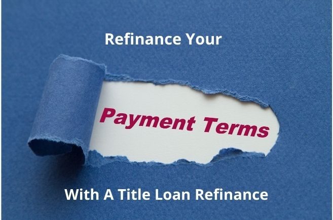 Apply for a refinance title loan to avoid a repossession and find a new lender.
